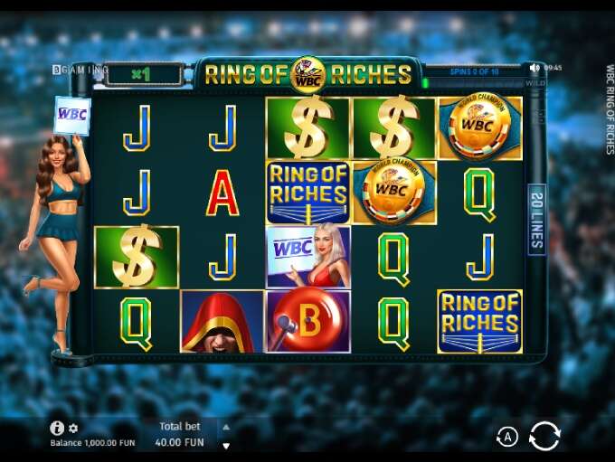 WBC Ring Of Riches Slot game