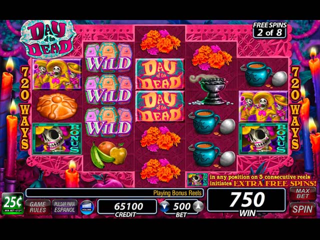 Day of Dead Slot Game 1